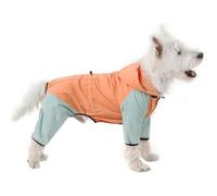 Dog Raincoat with Hood | Waterproof Reflective Pet Raincoat