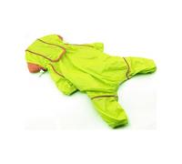 Dog Raincoatdog Rain Poncho with 4 Legs Hooded Poncho Rain Jacket for Small Medium Dogs (1pcs Yellow)