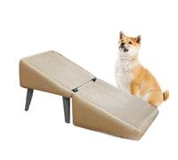 Dog Ramp for Bed, Foldable Dog Vehicle Stairs, Footrest Stool for Small Breed Animals, Multifunctional Non-Slip Cat Vehicle Ramp, 30x30x35cm/11.81x11.81x13.78 Inches