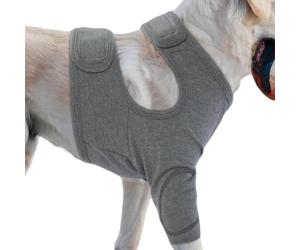 Dog Recovery Sleeve - Front Leg Protector, Elbow Support Brace, Soft Healing Wrap, Breathable Protective Gear, Compression Guard | Post- Stabilizing Accessory, Mobility Assistance Tool for Pets