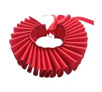 Dog Renaissance Elizabethan Ruff Collar, Vintage Pet Costume Neckwear Accessory, Ruffle Decoration for Small Medium Dogs, Royal Themed Attire, Photoshoots, Events, Parties