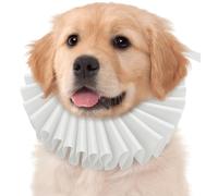 Dog Renaissance Ruff Collar, Cat and Dog Ruffled Neck Accessory, Elizabethan Style Costume, Soft Fabric Design, Lightweight Pet Wear, Perfect for Small Also Medium Pets Dress Up