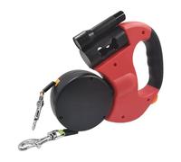 Dog Retractable Lead, Couple Double Leashes, 10.24x7.09 inches Heavy Duty Anti Pull Training, Lightweight Pet Nylon Leashes for All Breeds, Walks, travel and Outdoor Activities