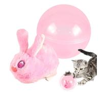 Dog Rolling Ball Electric Automatic Rollings Cat Balls - Animal Interactive Funny Indoor Games | Rolling Cat Toy Automatic Ball For Kitten Puppy Dog Small Medium Pet Hunting Stimulation Enrichment