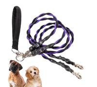 Dog Rope, Elastic Leads Double Rope, 56.98x9801 Inches Comfortable Strong Pet, Improved Safety Pulling Outdoor Leash for Medium Large Dogs, Park Training Beach Comfort Walks