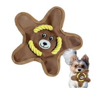 Dog Rope Throw Trow, Tirar y atrapar Juguetes para Perros, Puppy Interactive Toss and Fetch Chewing Toy, Libre de búsqueda de Perros Seguro para Park Garden Home Playtime Diversión y Ejercicio
