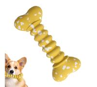 Dog Rubber Bone Chew Toys, Funny Bone Shaped Resistant Balls, Chewing Interactive Fetch Throw Toys, Teeth Cleaning Dog Toys, Training Toys For Puppy, Small Pet Chew Toys, Vibrant Color Dog Toys,