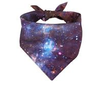 Dog Scarf Triangle Bibs - Dog Bandana Scarf Triangle Bibs - Dog Bandanas - Starry Print Triangle Bibs for Dog, Washable Cat Kerchief Bibs for Pet, Dog, Puppy, Small Dog - 70x48x48cm