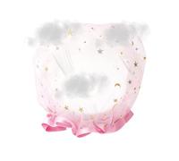 Dog Scavenging Muzzle - 11.81in Breathable Mesh Pet Headgear | Anti Bite Prevention of Foreign Object Ingestion for Small Cats Dogs | Elastic Scavenger Proof Helmet