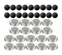 Dog Scent Training Tins - Pet Training tins, Small Dog Treat Container, 18-Piece Anti-Chew Pet Enrichment, Dogs Treat Container with Magnetic Dots for House Apartment Backyard Crate