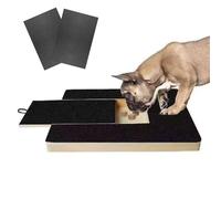 Dog Scratch Board - Adjustable Wooden Nail File Scratcher for Treat Reward Box | Grinding with Training Toy, Paw Care Mental for Stimulation Small Medium Large Dogs Indoor Use