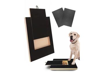Dog Scratch Pad - Pet Nail Filing Board for Claw Maintenance and Behavior Training | Heavy Duty Textured Material with Grip Backing, Easy Use Design for Indoor Outdoor Grooming