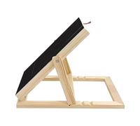 Dog Scratching Board for Nails - Wooden Interactive Grinder Toys with Treat Box | Filing Pad Station | for House Puppy Window Sofa Carpet Cabinet Indoor Couch Furniture Protection