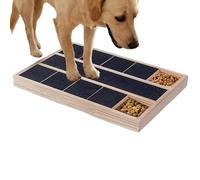 Dog Scratching Post - Large Interactive Design with Treat Drawer, Adjustable Pull out Training Toy | Stress Relief Scratch Post For All Dog Sizes, Multi Pet Household Use