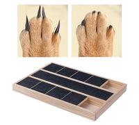 Dog Scratching Post - Large Interactive Training Toy with Treat Drawer, Adjustable Pull out Design | Stress Relief Scratch Post For All Dog Sizes, Multi Pet Home Enrichment Use