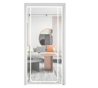 Dog Screen Door with Zipper Heavy - Duty Net Blocker 90x220cm Thickened Cat