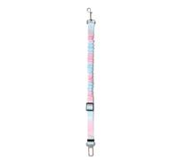 Dog Seat Belt Adjustable Nylon Shockproof Safety Leash for Car Travel