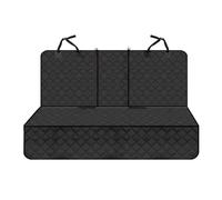 Dog Seat Cover - Double Zipper Waterproof Adjustable Strap For Back Seat Protection | 600D Oxford Cloth With PP Cotton And 210D Lining, Rear Car Mat For Dogs Cats SUV Sedan Truck