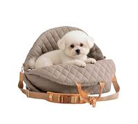 Dog Seat - Nylon 45x43x34cm | Waterproof Bed with Handles Adjustable Strap, Dog Booster Seat Cat Travel Carrier | Car Seats For Truck SUV RV Auto Front Back For Puppy Kitten Small Pet