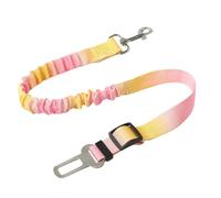 Dog Seatbelt - Pet Safety Belt, Vehicle Restraint Leash, Adjustable Elastic Shock Absorbing Harness | Durable Car Travel Safety Strap, Secure Puppy Riding Protection for Vehicles Long Distance Driving