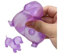 Dog Sensory Toy - Soft Calming Squeeze Animal Toy | Stress Relief Fidget Toys Relaxation Soft Dog Squeeze Sensory for Kids, Adults, Home, Office, Study or Travel Use