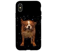 Dog Shaking s Shaggy Pup Shake s Drip Dry Dog Carcasa para iPhone X/XS