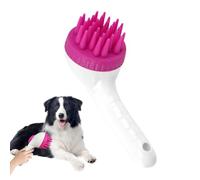 Dog Shampoo Brush, Puppy Scalp Massager, Long Handle Scrubber, Grooming Tool, Gentle Cleaning Accessory for Dogs Cats Bathing Relaxation Rutina, 7,48 x 2,95 x 3,54 pulgadas