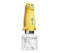 Dog Shampoo Dispenser - Pet Bathing Brush with Soap Reservoir