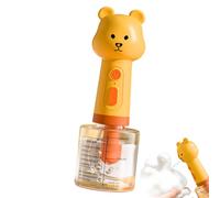 Dog Shampoo Foamer Sprayer - Dog Soap Dispenser | Dogs Shampoo Sprayers | Pet Shampoos Sprayer | Bear Shape Conditioner Foamer For Bathing Coat Maintenance Shedding Season SPA Care