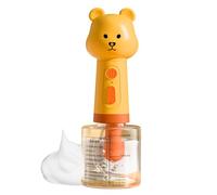 Dog Shampoo Sprayer Bottle, Dog Shampoo Dispenser, Bear Design Foamer for Puppies, Bathing Coat Maintenance Spa Care, Kennel Cleaning Grooming Supplies, Pet Bathing Home Usage