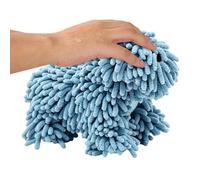 Dog Shaped Hand Towel, Quick Dry Absorbent Rag, Soft Animal Bathroom Cleaning Cloth Design, 10.24x5.12 Inches Hanging Decorative Drying Towel Piece for Kids Bathroom Pet Lover Accessory