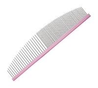 Dog Shedding Brush, Cat Grooming Comb, Cute Bear Shape Cleaning Brush with 4.3 Inches Handle, Pet Detangling Tool for Home, Bathing, Pets Owner, Male, Female, Indoor Use, Pink Purple