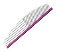 Dog Shedding Brush, Cat Grooming Comb, Cute Bear Shape Cleaning Brush with 4.3 Inches Handle, Pet Detangling Tool for Home, Bathing, Pets Owner, Male, Female, Indoor Use, Pink Purple
