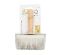 Dog Shedding Brush, Pet Deshedder Brush, 6.61x4.72x1.57inch, Undercoat Rake, Dematting Comb, Hair Remover Tool, Ergonomic Design, Suitable for Short and Long Haired Dogs, Cats
