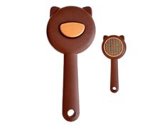 Dog Shedding Brush - Pet Grooming Tool, Kitten Puppy Scrubber | Professional Grade Animal Dematting Hygiene Equipment, Lightweight Ergonomic Manual Undercoat Massaging Device For Effective Removal