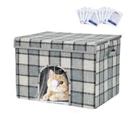 Dog Shelters For Outside | Waterproof Cold Crate with 12 Ice Packs
