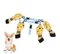 Dog Shoes - New Adjustable Protective All-Weather Dog Paw Boot | Soft Dogs Boots & Paw Protectors | Protective Paws Protector Booties | D0g Socks For Small, Medium, and Large Dogs