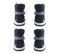 Dog Shoes - Non-Slip Puppy Paw Protectors | Anti-Slip Dog Shoes for Walking | 4 Pieces Breathable Paw Protectors for Hiking Camping Running Beach Summer Outdoor Hot Pavement