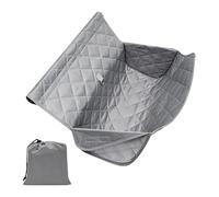 Dog Shopping Cart Cover - 22.4x14.5x15.7in Waterproof Foldable Portable Soft Pet Shopping Cart Cover Anti Dirty Mat with Collar Fastener Pet Seat Covers For Dogs Cats Supermarkets