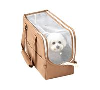 Dog Shoulder Carrier Up To - 15lbs Breathable Mesh Pouch with Handle | Dog Purse Carrier | Up To 15lbs Ventilation Mesh Sling With Handle | Puppy Shoulder Bag Carrier | For Travel Outdoor Walking