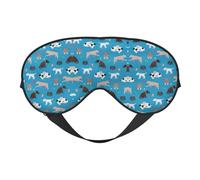 Dog Show Sleep Eye Mas Light Block Night Eye Blinder Travel Essential Gifts Women Men Sleep Mask