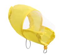 Dog Shower Cap, Calming Ear Hood, Waterproof Elastic Hat with Secure Fit, Essential Grooming Item for Pet Bathing, Rainy Days, Daily Swim Training, Outdoor Wash Sessions, Yellow