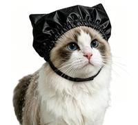 Dog Shower Caps - Waterproof Reusable Pet Bathing Hat (22x10x2cm) | Adjustable Dog Ear Cover, Cat Grooming Cap, Elastic Pet Shower Headgear, Puppy Kitten Bath Protection For Home Salon Daycare Swimmin