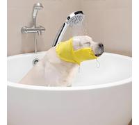 Dog Shower Ear Protector, Waterproof Bathing Cover, Swimming Ear Guard, Comfortable Elastic Headwrap, Pet Grooming Accessory, Soft Protective Headgear for Water Activities Rainy Days Swim Training