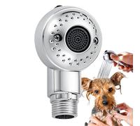 Dog Shower Head, Bath Sprayer Attachment, Gentle Water Flow Design, Pet Grooming Wash Tool, Relaxing Cleaning Accessory, Ideal for Bathroom, Tub, Hose, Puppy, Indoor Bath Use