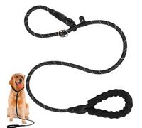Dog Slip Leash | Entrenamiento de prevención de mordeduras ajustable - una correa reflectante ligera para paseos nocturnos y actividades al aire libre | Correa para cachorros resistente para perros