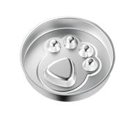 Dog Slow Feeder Bowl, Anti Gulping Pet Dish, 8.66x8.66x1.57 Inches Stainless Steel Insert, Non Slip Base, Removable Design, Small to Large Breeds, Bloat Prevention During Mealtime