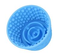 Dog Slow Feeder Bowl, Dog Bowls with Anti-Slip Suction Cups, Slow Feeder Dog Bowl Cat Bowl for Small Medium Large Breed Anti Gulping Healthy Eating Bloat Stop Food Bowl, 5.91x5.91x3.54 Inches
