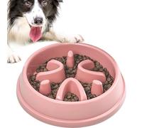 Dog Slow Feeder Bowl - Puzzle Anti Gulp Eating Dish, Cat Slow Feeding Food