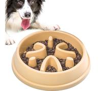 Dog Slow Feeder Bowl - Puzzle Anti Gulp Eating Dish, Cat Slow Feeding Food
